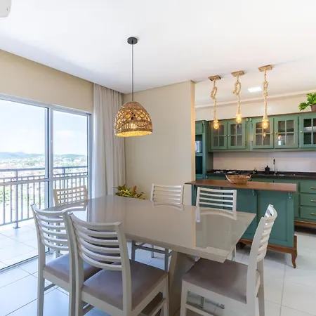 Piçarras Beachfront Apartments: Ocean-View Oasis with Pool and BBQ Room photo
